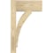 Ekena Millwork Thorton Block Rough Sawn Outlooker, Douglas Fir, 6"W x 12"D x 20"H OUT06X12X20THR05RDF - alternate 4
